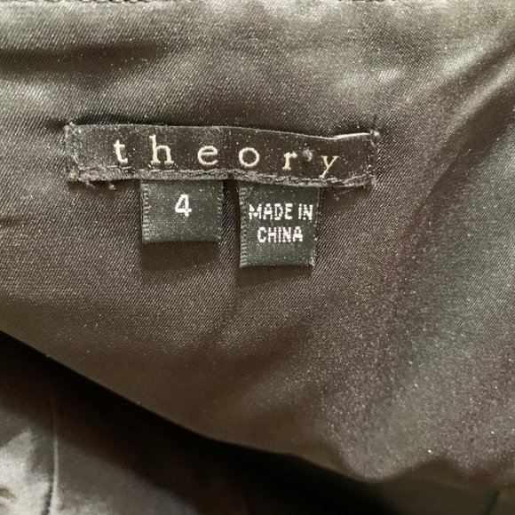 Black Theory strapless dress sz 4 - Picture 5 of 5